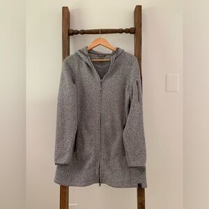 L.L.Bean sweater fleece zipper hoodie women’s size M